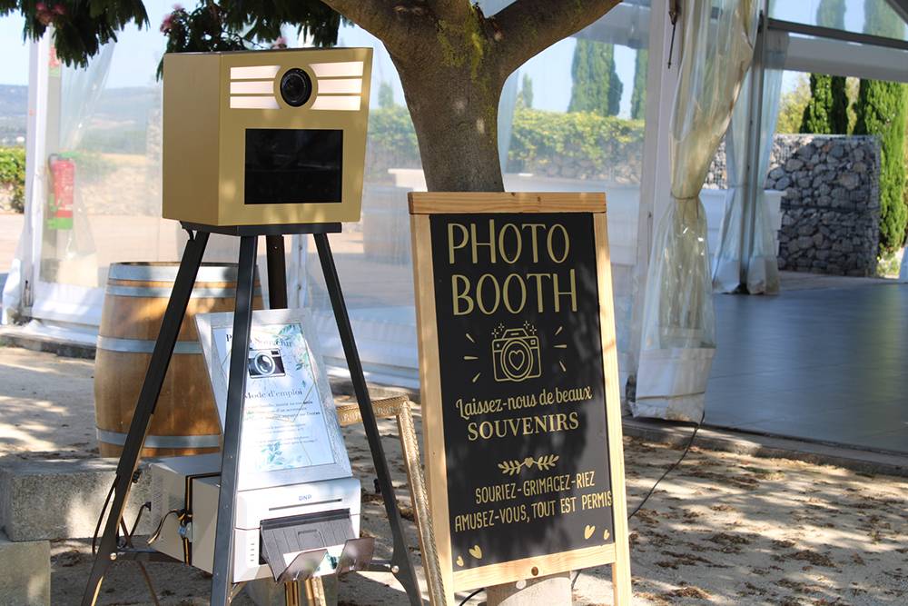Devis gratuit pour location d'une borne photo à Sète dans l'Hérault