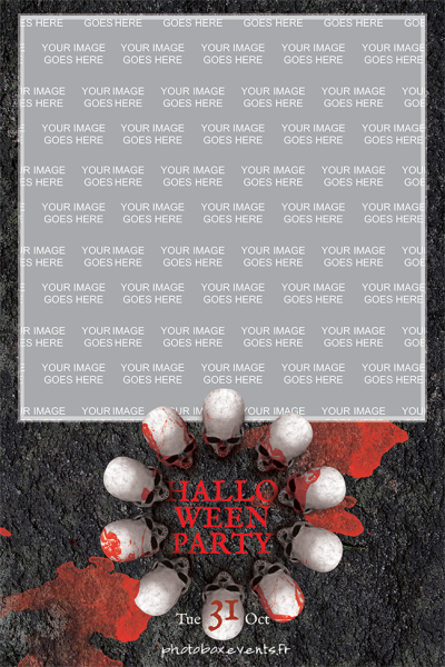 Location de borne à selfie pour soirée d'Halloween sur Montpellier