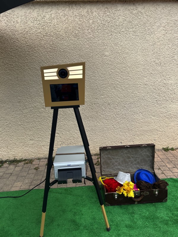 Location de la borne à selfie pour une journée porte ouverte à Teyran