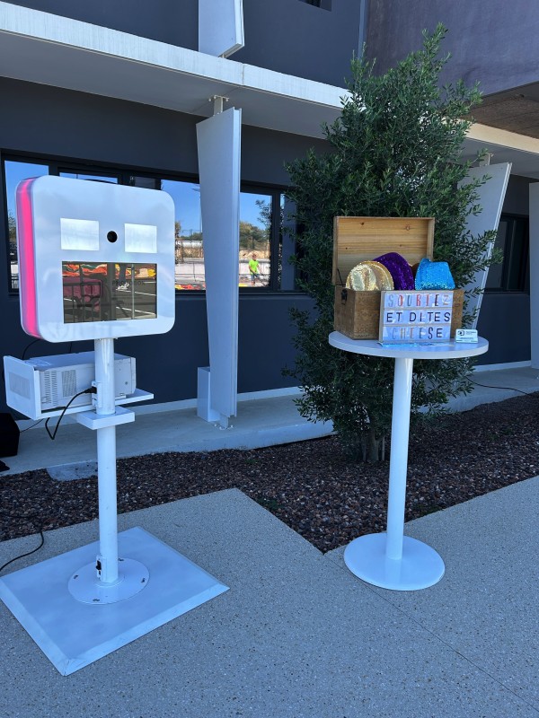 Location de photomaton pour une journée porte ouverte à Vendargues