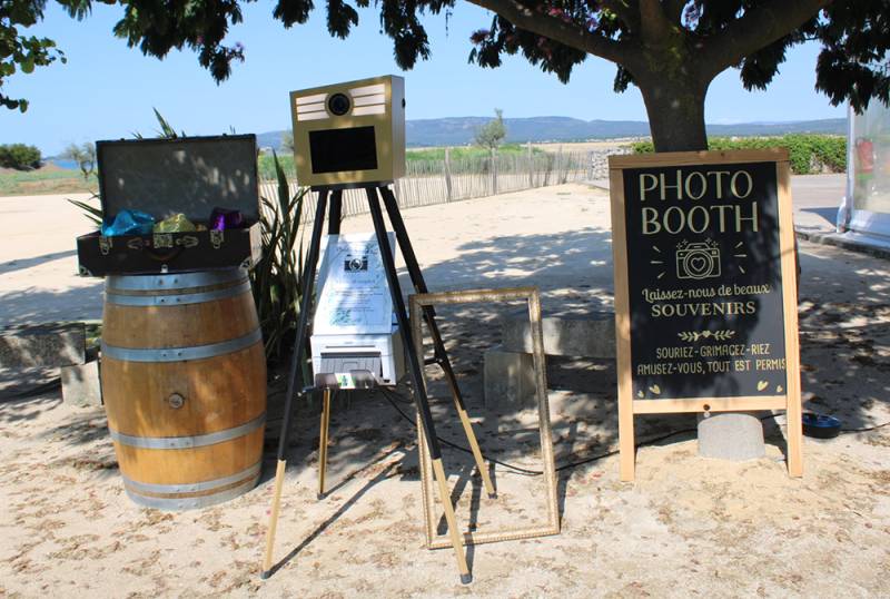 Photomaton loué dans le cadre d'un C.E