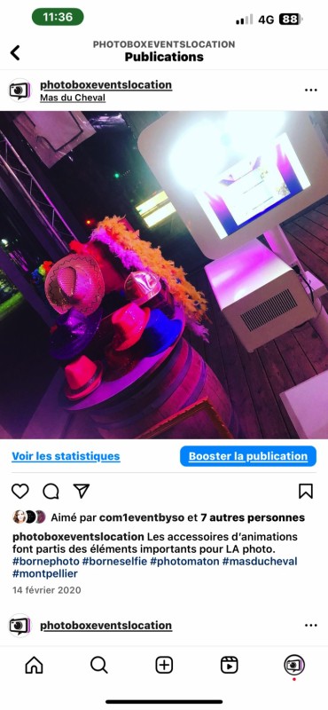 Location de borne photo pas chère pour votre anniversaire sur Montpellier
